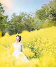 ソロウェディング写真