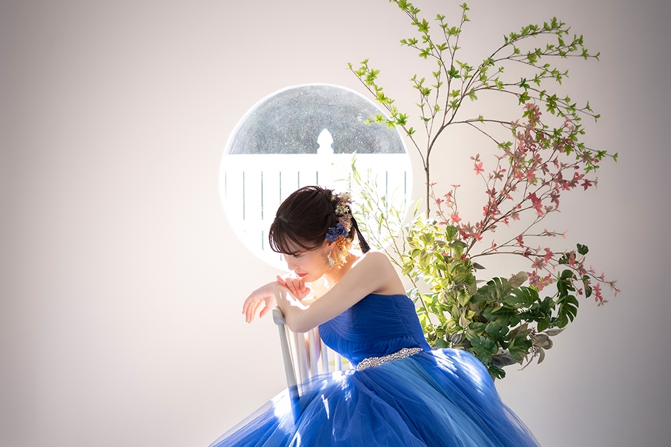 ソロウェディング写真