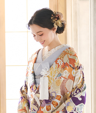 新婦 ヘアセット体験