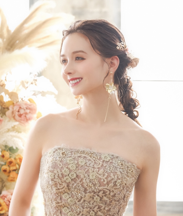 新婦 ヘアセット体験