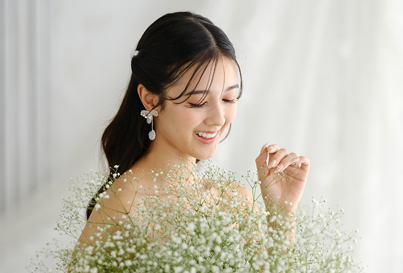 新婦 ヘアセット体験