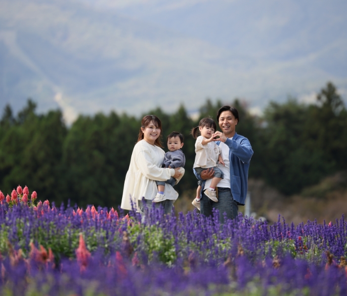 家族記念撮影