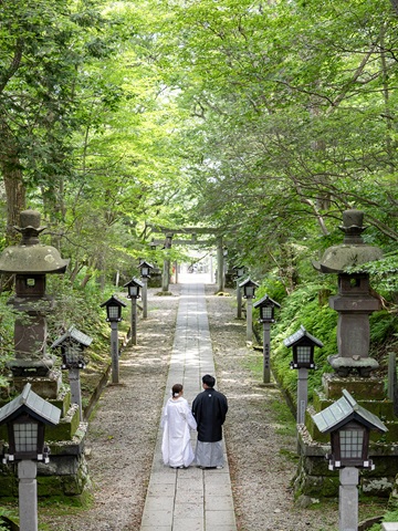 新緑ロケに映える和装フォト