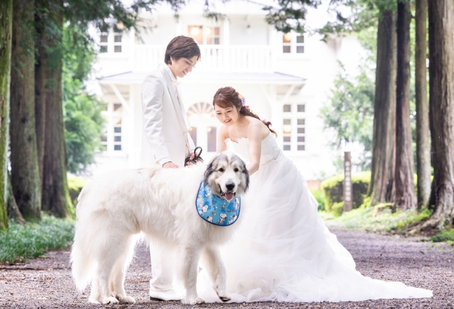 家族・ペットと一緒に撮影